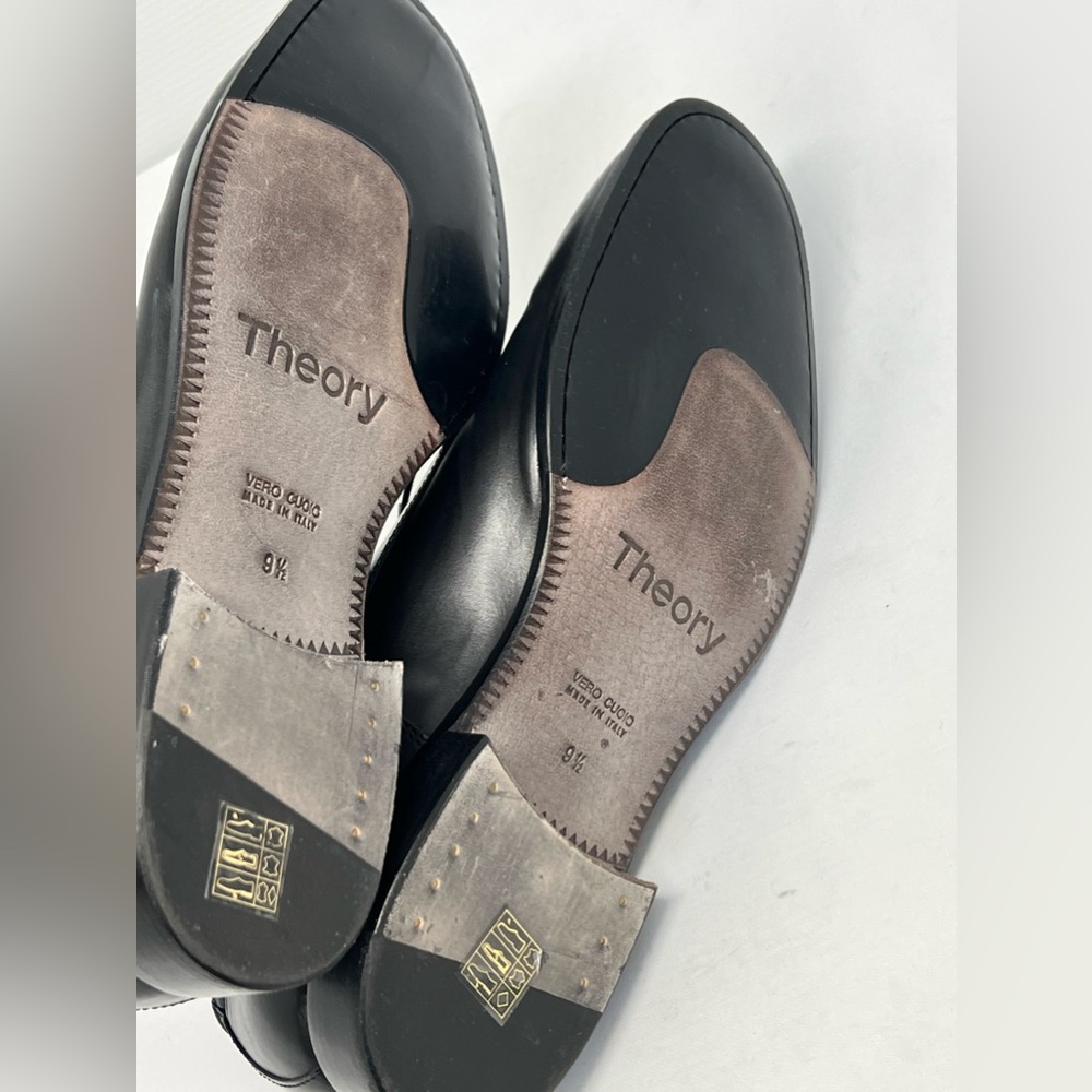 THEORY***Black Calf Leather Men’s Lace-Up Shoes***US 8,9.5,10.5**$485 - Picture 7 of 9